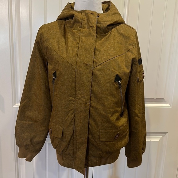 Nikita Jackets & Blazers - NIKITA Women’s Snow jacket Size Medium Brown/Gold color